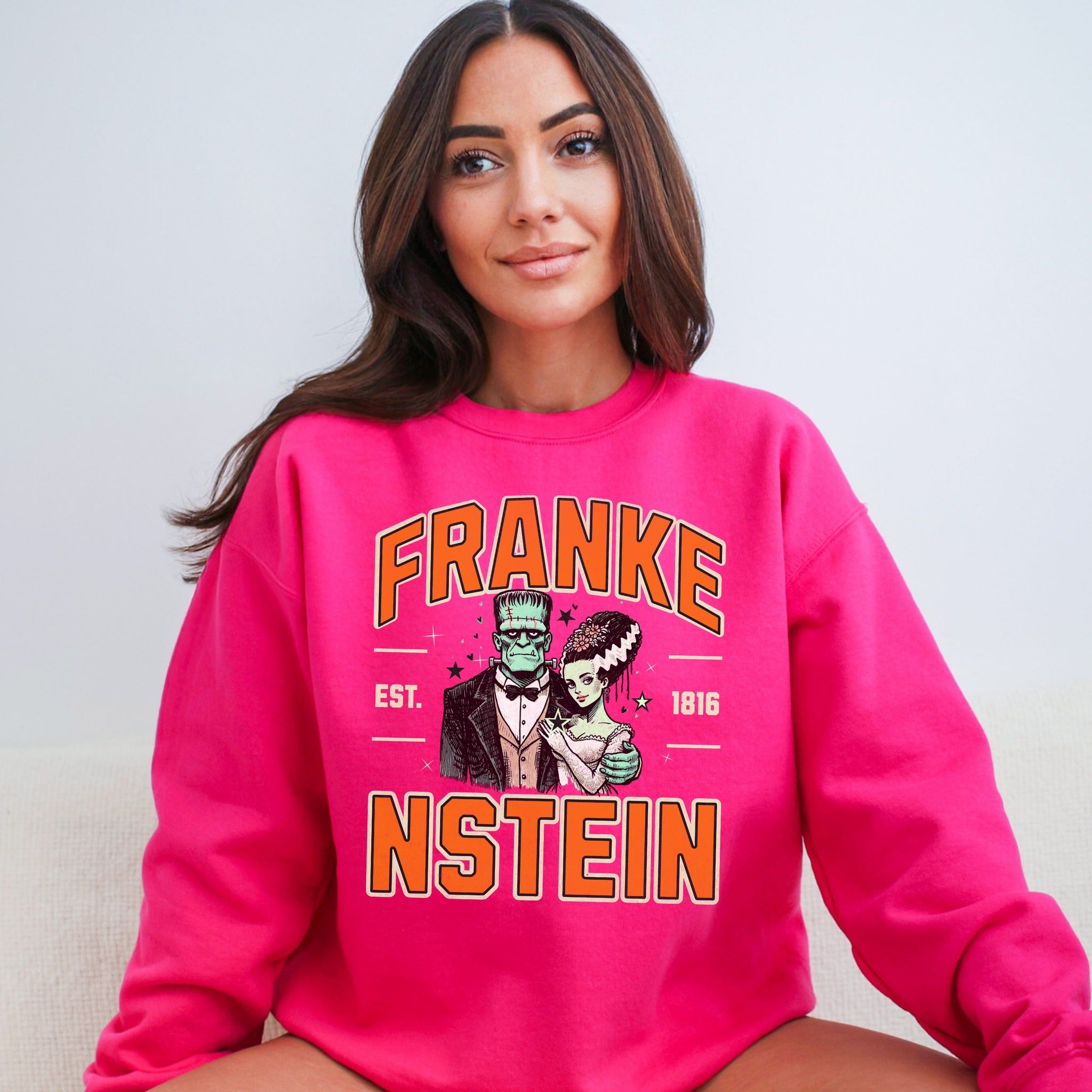 Frankie Pink Sweatshirt