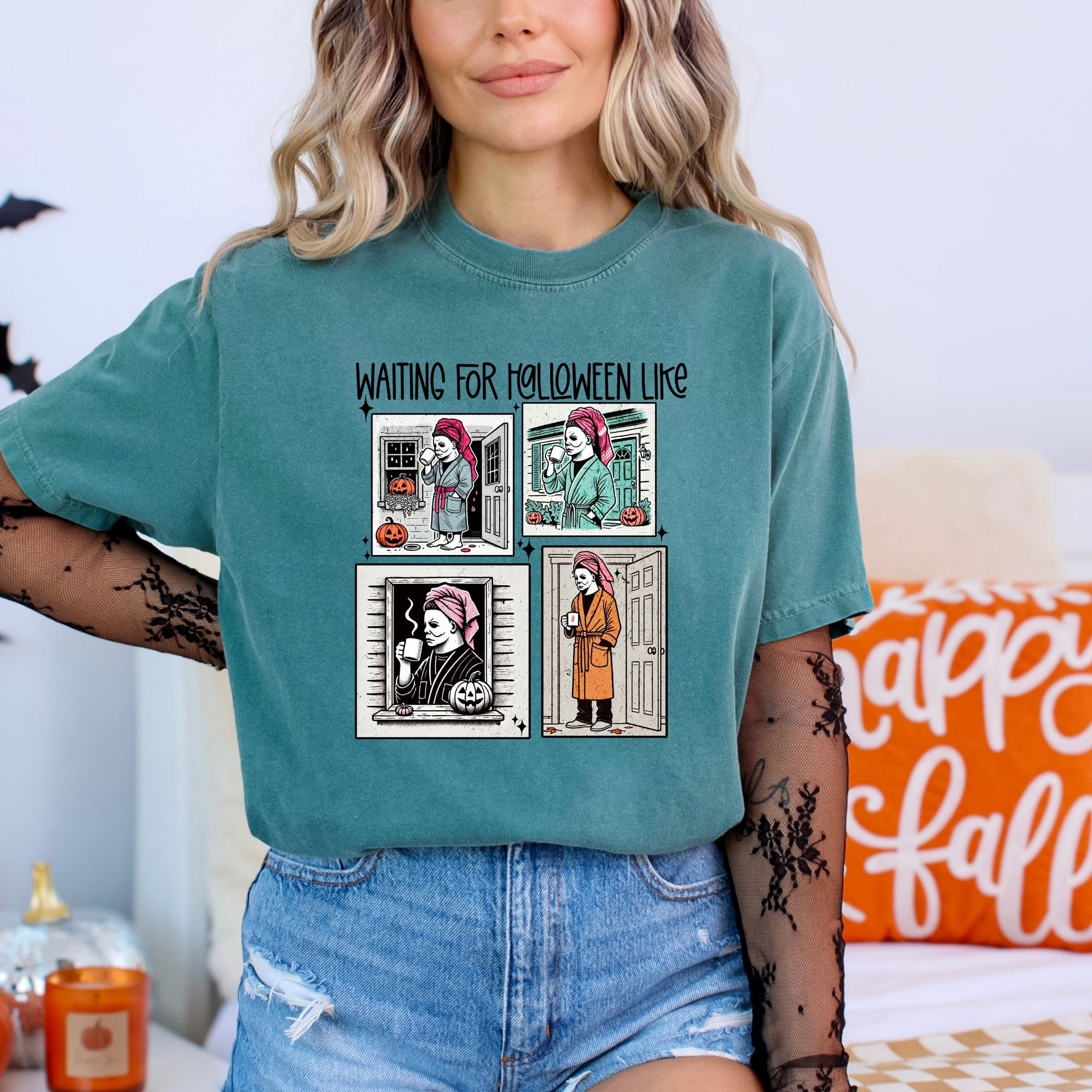 Waiting for halloween like T Shirt