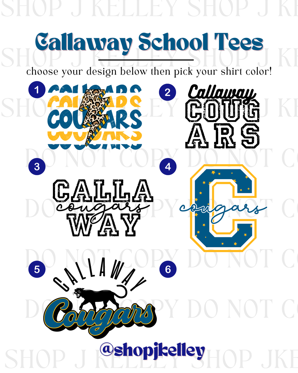 Callaway School T Shirt