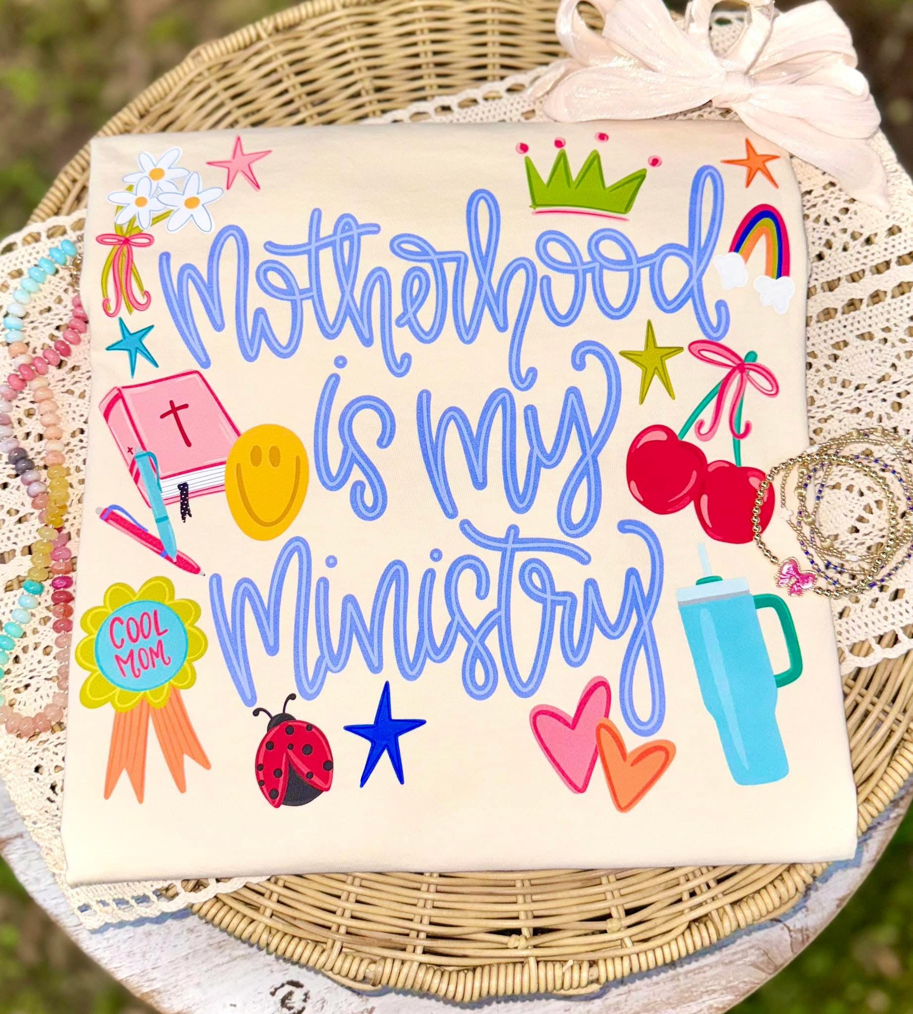 Motherhood is my ministry T Shirt