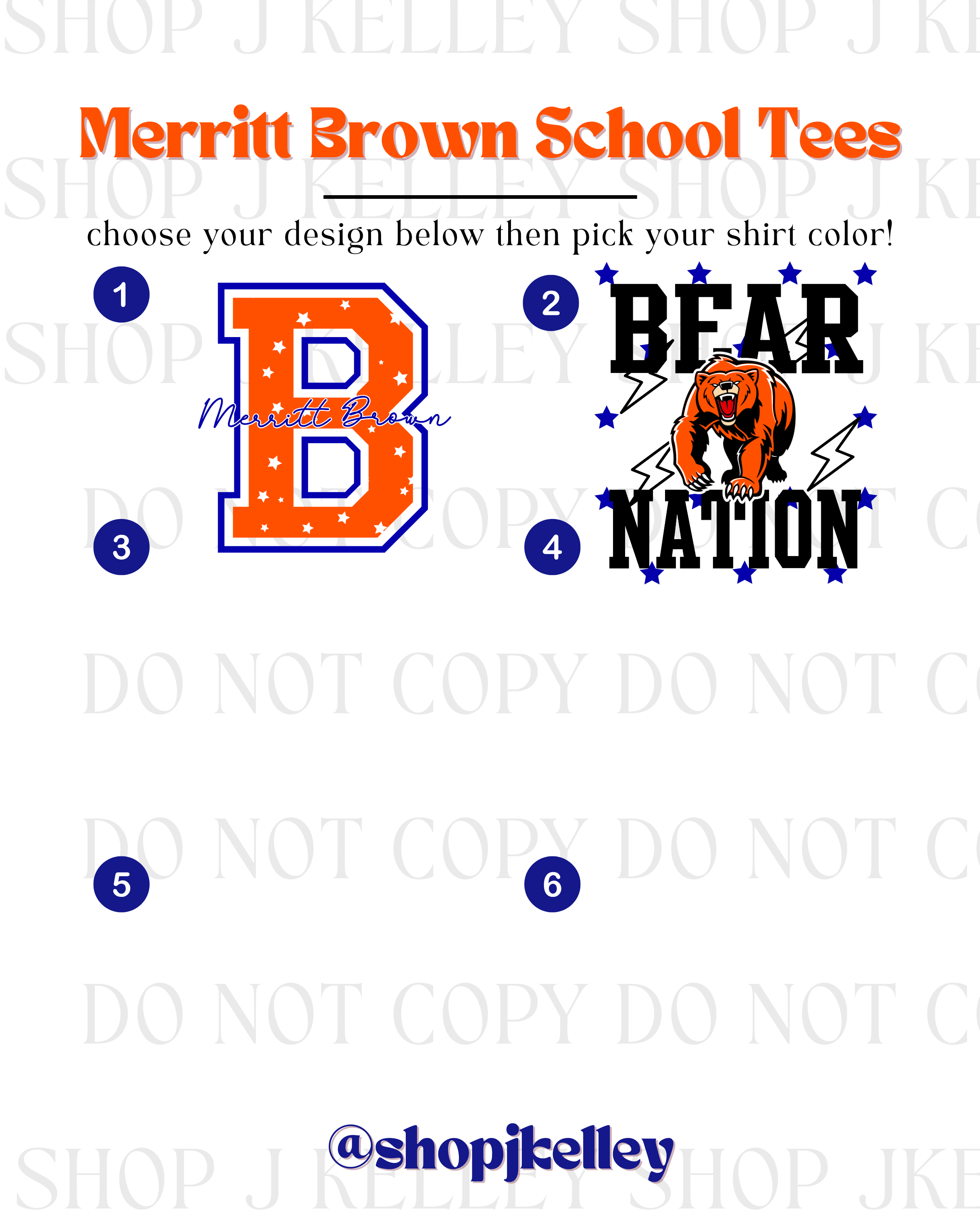 Merritt Brown School T Shirt