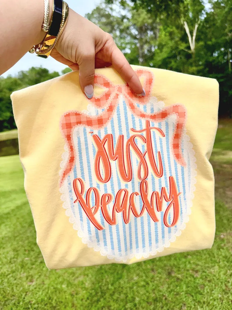 Just Peachy T Shirt