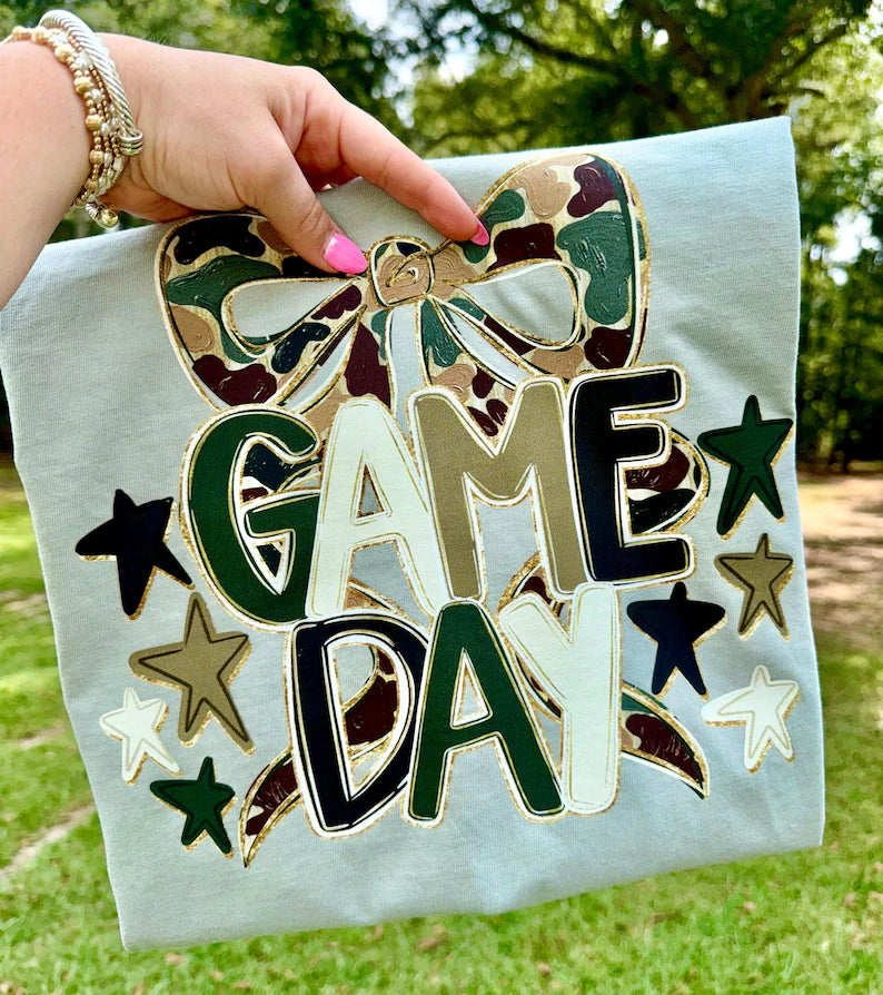 Game Day Camo T Shirt