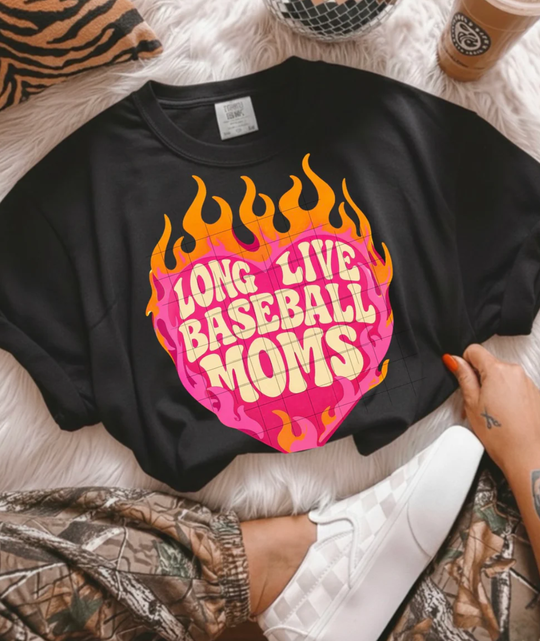 Long Live Baseball Mom's T Shirt