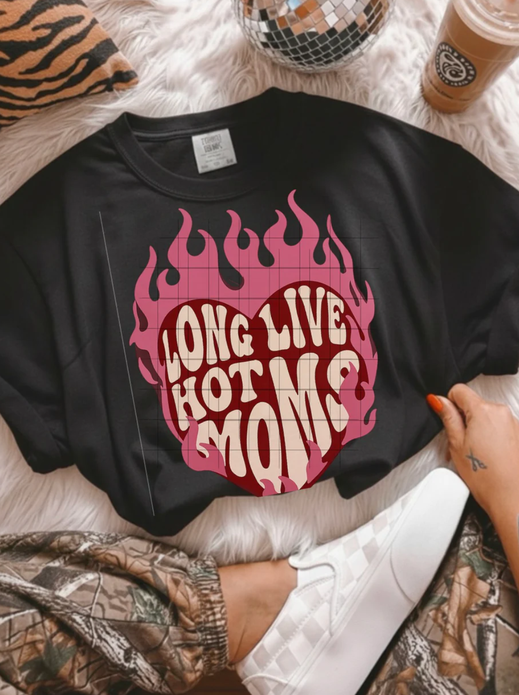 Long Live Hot Mom's T Shirt